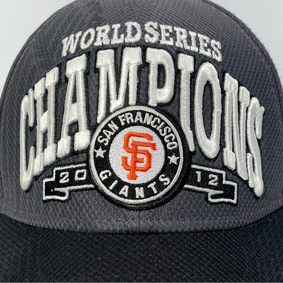 San Francisco Giants M/L Fitted Hat 2012 World Series Champions Baseball New Era - Picture 3 of 15